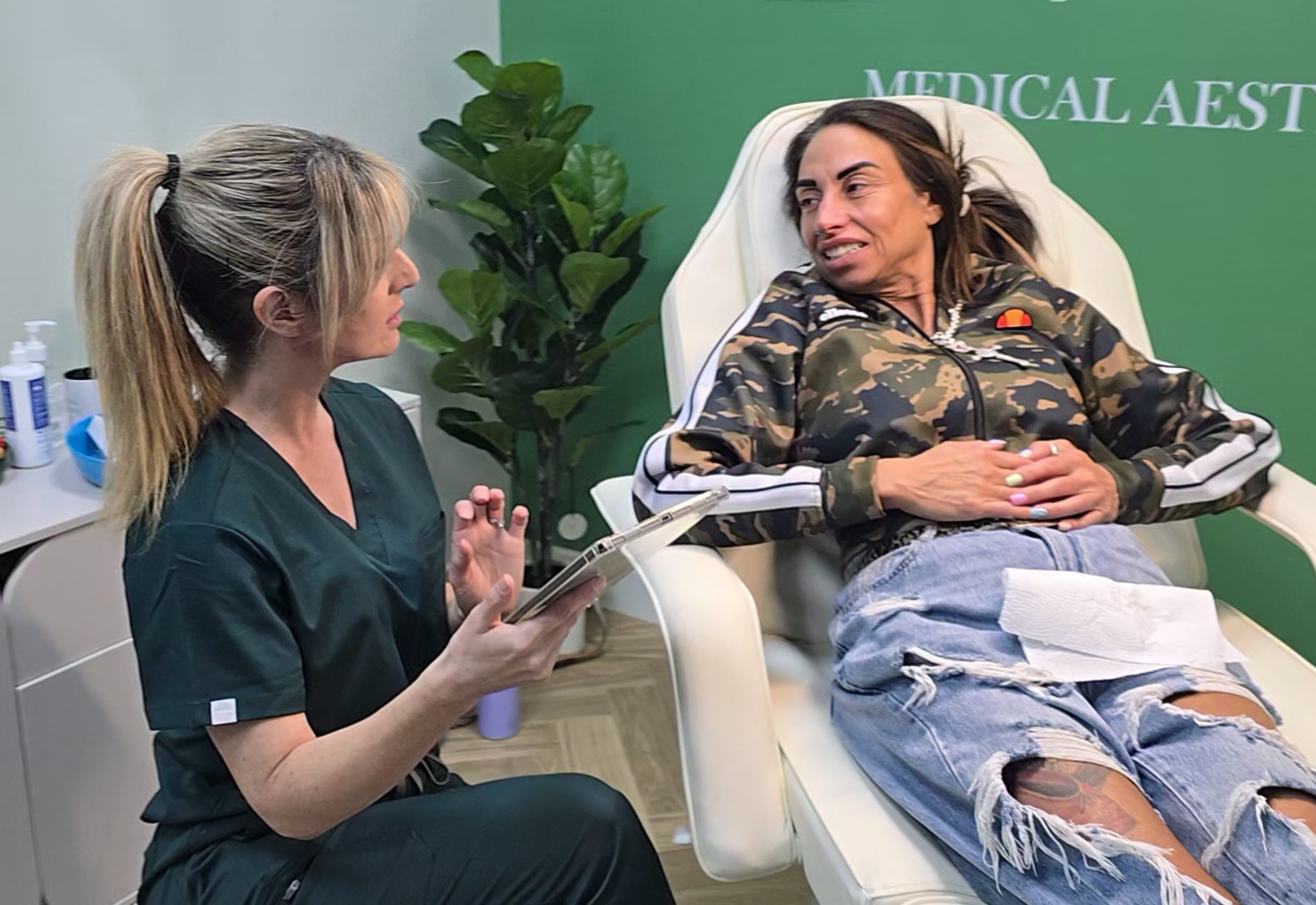 Nurse-led consultation at Awlin Beauty Medical Aesthetics in Maidstone.