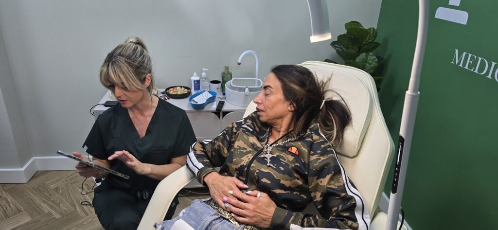 Nurse-led anti-wrinkle consultation at Awlin Beauty Medical Aesthetics in Maidstone.