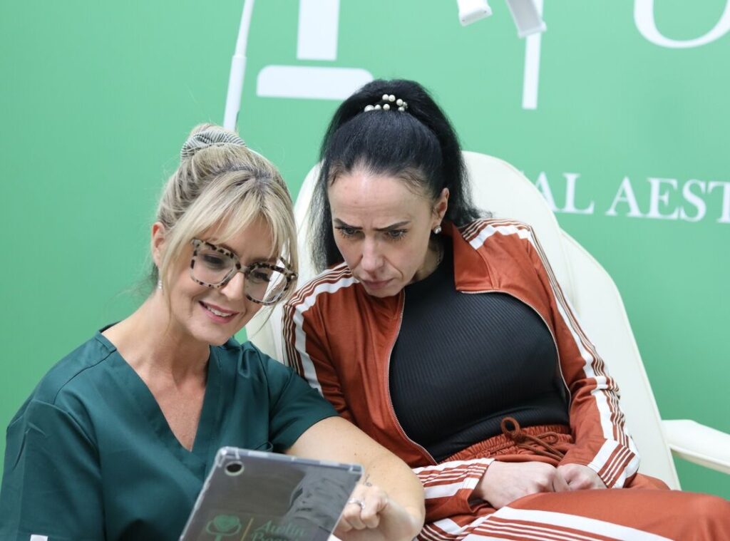 Calm lip filler consultation in Maidstone discussing whether lip filler hurts